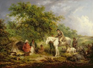 朝、または慈悲深いスポーツマン、1792 作： George Morland